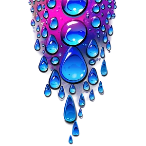 Vibrant Water Drops Image Png Eog79 PNG Image