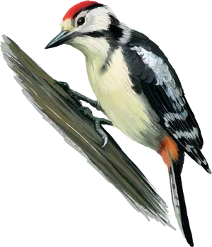 Vibrant_ Woodpecker_ Illustration.png PNG Image