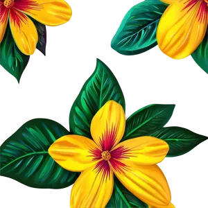 Vibrant Yellow Flowers Png 17 PNG Image