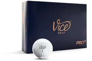 Vice Golf Pro Plus Ball Packaging PNG Image