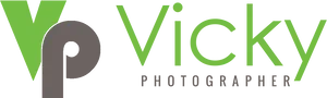 Vicky Photographer Logo PNG Image