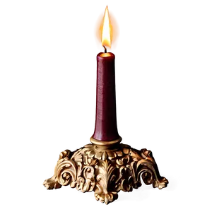 Victorian Candlestick Png Qjn PNG Image