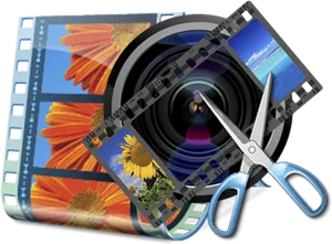 Video Editing Concepts Illustration PNG