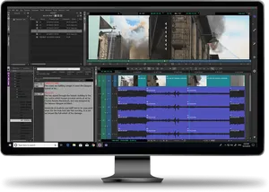 Video Editing Software Interface PNG