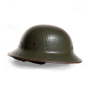 Vietnam War Helmet On Wood Png Qmo PNG Image