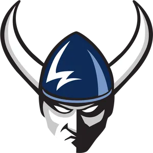 Viking Helmet Logo PNG Image