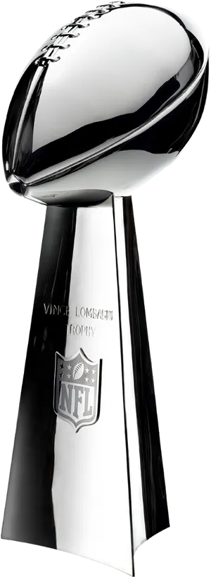 Vince Lombardi Trophy Super Bowl Award PNG Image