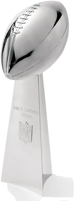 Vince Lombardi Trophy Super Bowl PNG Image