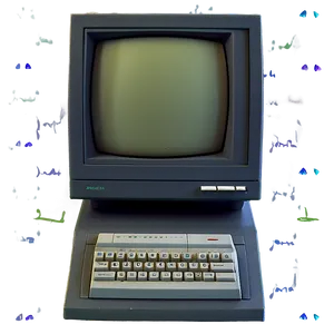 Vintage 90s Computer Png Ovp7 PNG Image