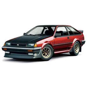 Vintage Ae86 Model Png 06242024 PNG Image