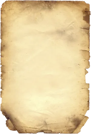 Vintage Aged Paper Texture PNG Image