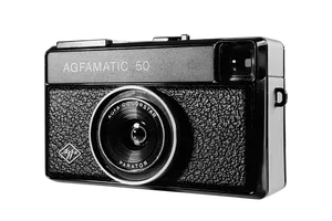 Vintage Agfa Agfmatic50 Camera PNG Image