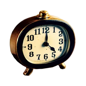 Vintage Alarm Clock Png Law27 PNG Image