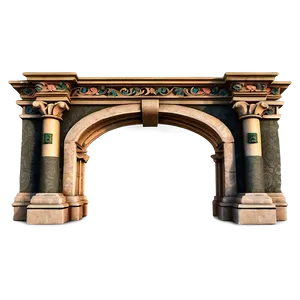 Vintage Arch Design Png 65 PNG Image