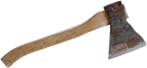 Vintage Axe Isolated PNG Image