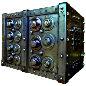 Vintage Bank Vault Png 64 PNG Image