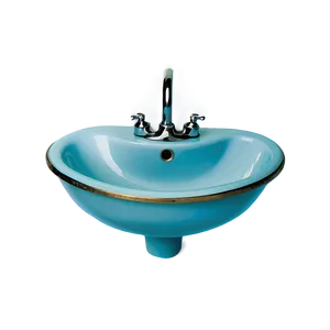 Vintage Bathroom Sink Png Kas54 PNG Image