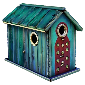 Vintage Birdhouse Png 79 PNG Image