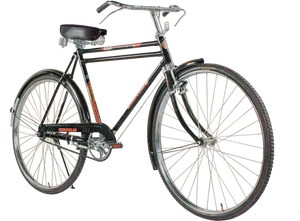 Vintage Black Bicycle PNG