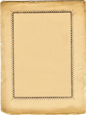 Vintage Blank Note Paper Texture PNG Image