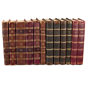 Vintage Book Assortment Png 63 PNG Image