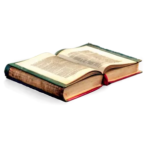 Vintage Book Transparent Png Dlc15 PNG Image