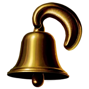 Vintage Brass Bell Png Ufh21 PNG Image