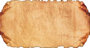 Vintage Burnt Paper Texture PNG Image