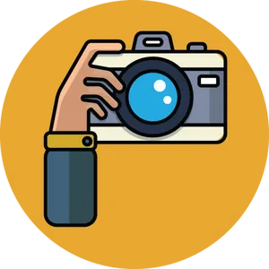 Vintage Camera Icon PNG Image