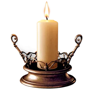 Vintage Candle Holder PNG Vng PNG