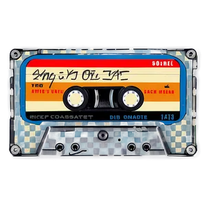 Vintage Cassette Tape Png Umk86 PNG Image