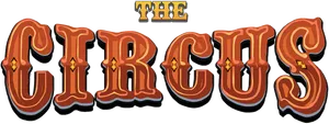 Vintage Circus Title Graphic PNG Image