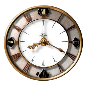 Vintage Clock Png 10 PNG Image