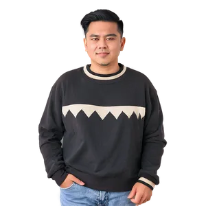 Vintage Crewneck Pullover Png 18 PNG Image