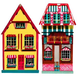 Vintage Dollhouse Collection Png 31 PNG Image