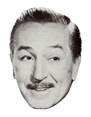 Vintage Entertainment Icon Portrait PNG Image