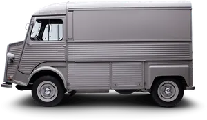 Vintage Food Truck Side View PNG Image