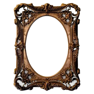 Vintage Frame Overlay Png Yuq98 PNG Image