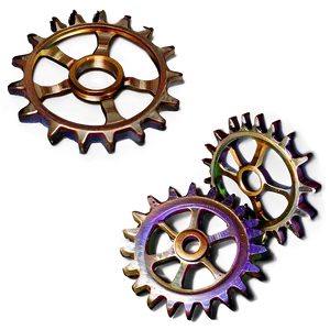 Vintage Gears Png 05252024 PNG Image