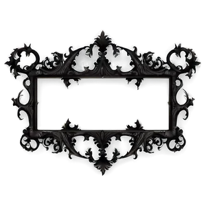 Vintage Gothic Frame Png Rhx PNG Image