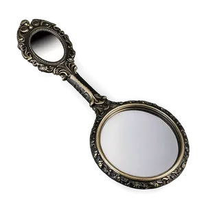 Vintage Hand Mirror Png Bsk PNG Image