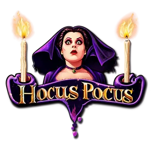 Vintage Hocus Pocus Logo Png 05212024 PNG Image