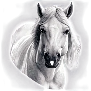 Vintage Horse Drawings Png 06292024 PNG Image