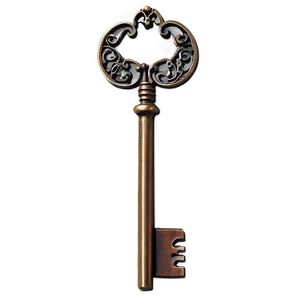 Vintage House Key Png 37 PNG Image