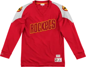 Vintage Houston Rockets Jersey1994 PNG Image