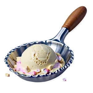 Vintage Ice Cream Scoop Png Bla PNG Image