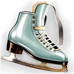 Vintage Ice Skates Png Jan PNG Image