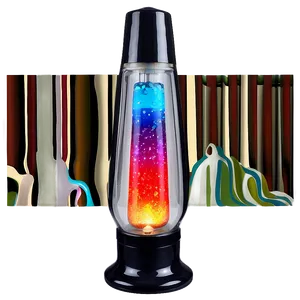 Vintage Lava Lamp Design Png 30 PNG Image