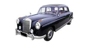 Vintage Mercedes Benz Classic Car PNG Image