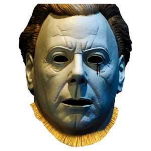 Vintage Michael Myers Face Picture Png Hfy PNG Image